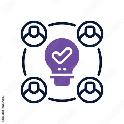 network dual tone icon. Sleek and modern vector icon for websites, mobile apps, marketing materials, and corporate design. Fully scalable and ready to use.