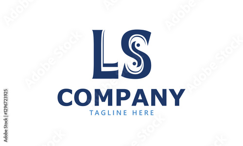 LS L ls initial logo | initial based abstract modern minimal creative logo, vector template image. luxury logotype logo, real estate homie logo. typography logo. initials logo