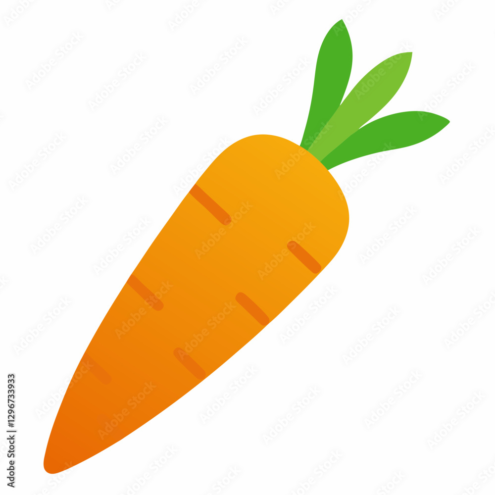 Whimsical Carrot Vector Illustrations Whimsical Carrot Vector Illustrations