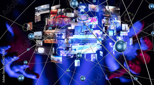 streaming data picture vide...