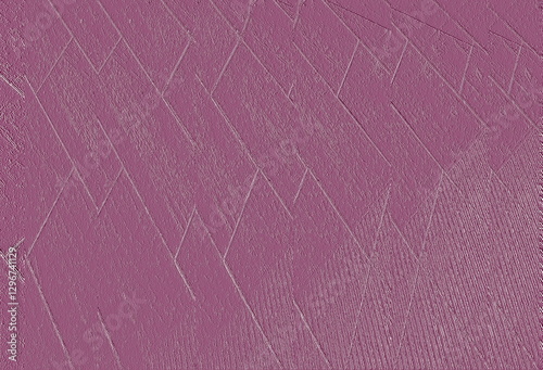 pink leather texture background. Elegant light pink pattern of background. Ornate glow backdrop in dark violet tones for festive postcard. Cool creative jewellery design great for layout of invitation