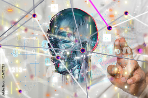 digital medical futuristic ...