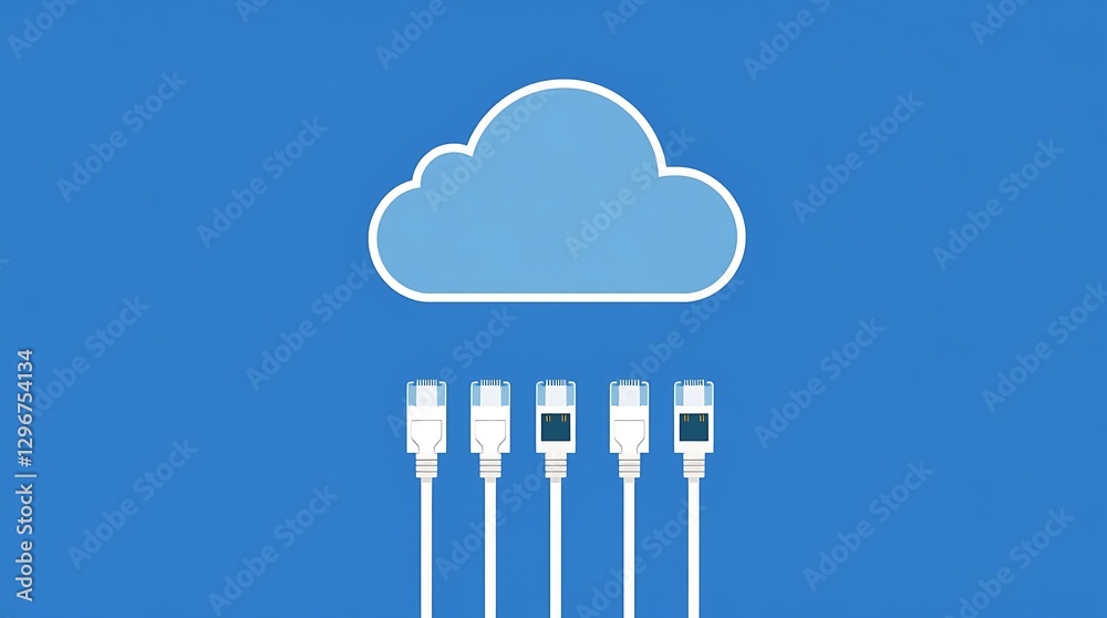 Cloud Computing Technology Background with Network Connectivity, 3D Rendered Digital Cloud
Cloud Computing Technology Background with Network Connectivity, 3D Rendered Digital Cloud