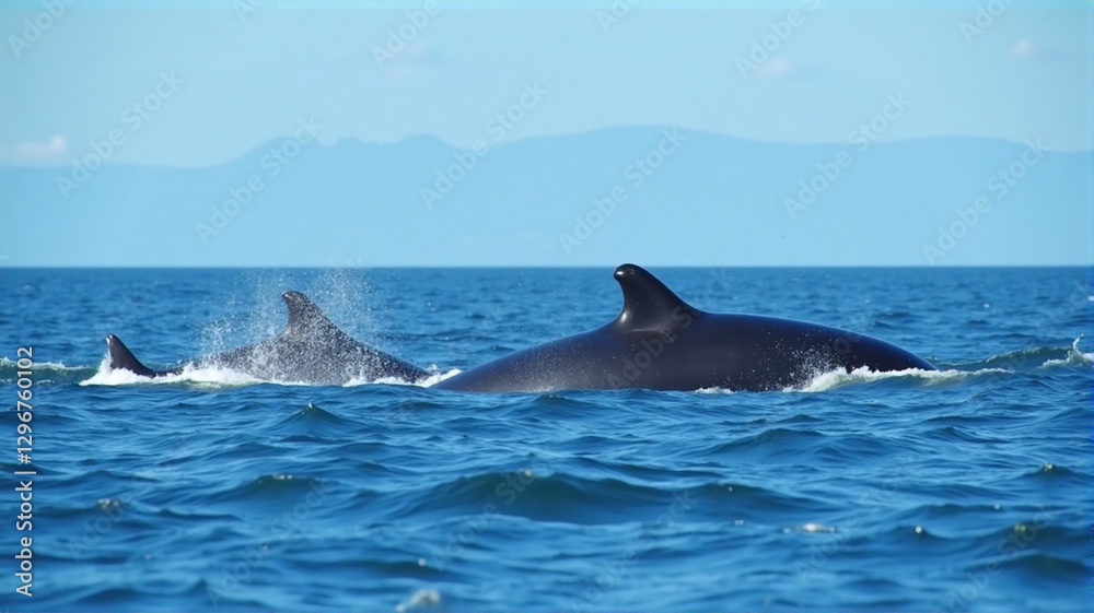 dolphin in the water dolphin in the water
