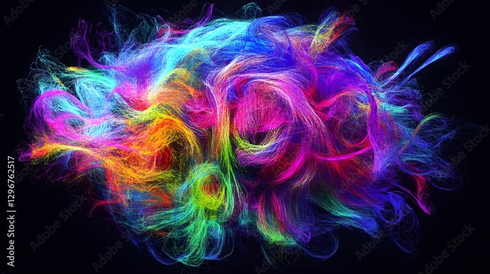 Obraz premium Pulsating Neural Connections