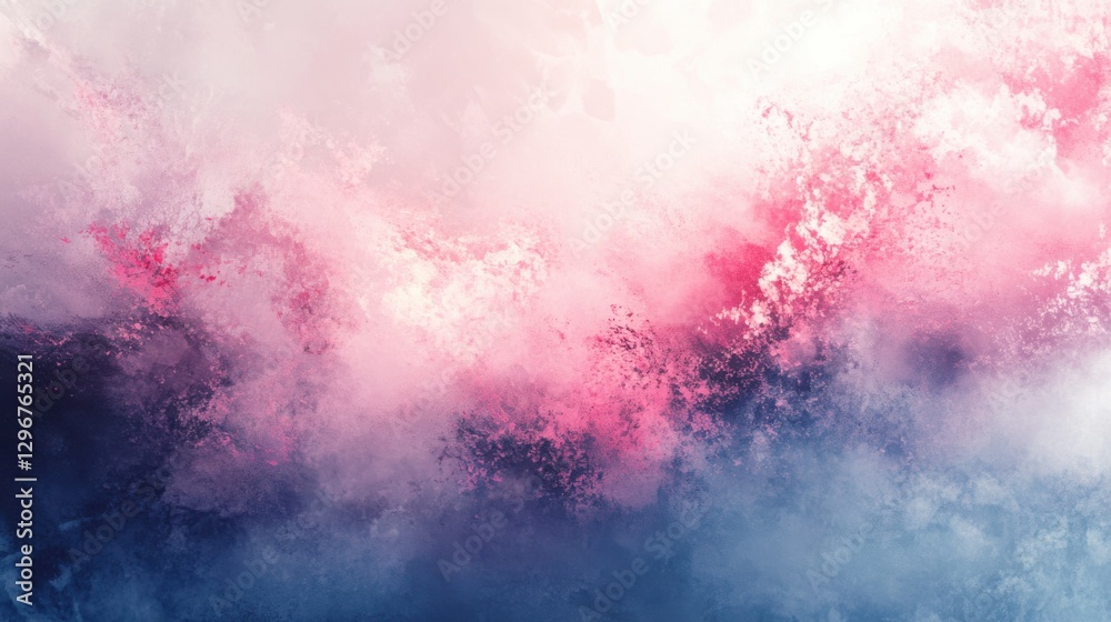 Fototapeta premium Light pastel pink watercolor texture background,