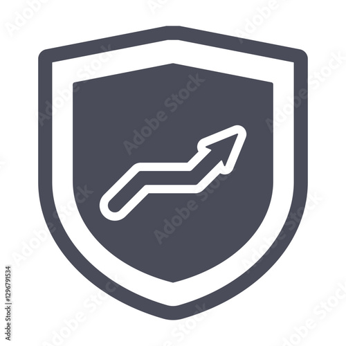 Security Upgrade Icon - Vector for Protection and Enhanced Safety
