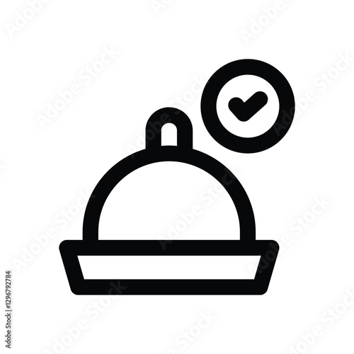 safe line icon. Clean and minimalist vector icon for websites, mobile apps, presentations, and logos. Fully scalable and customizable for any project.