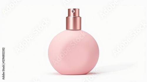 Pink Round Perfume Bottle