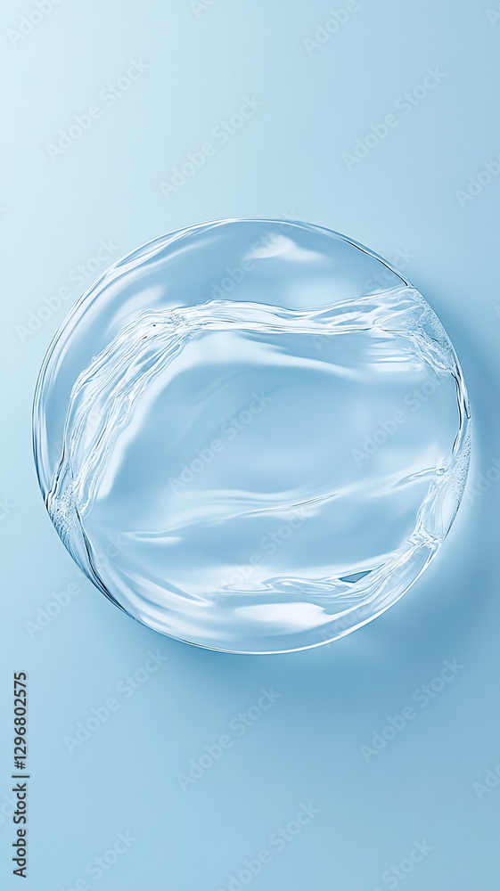 Water Circle Abstract Water Circle Abstract