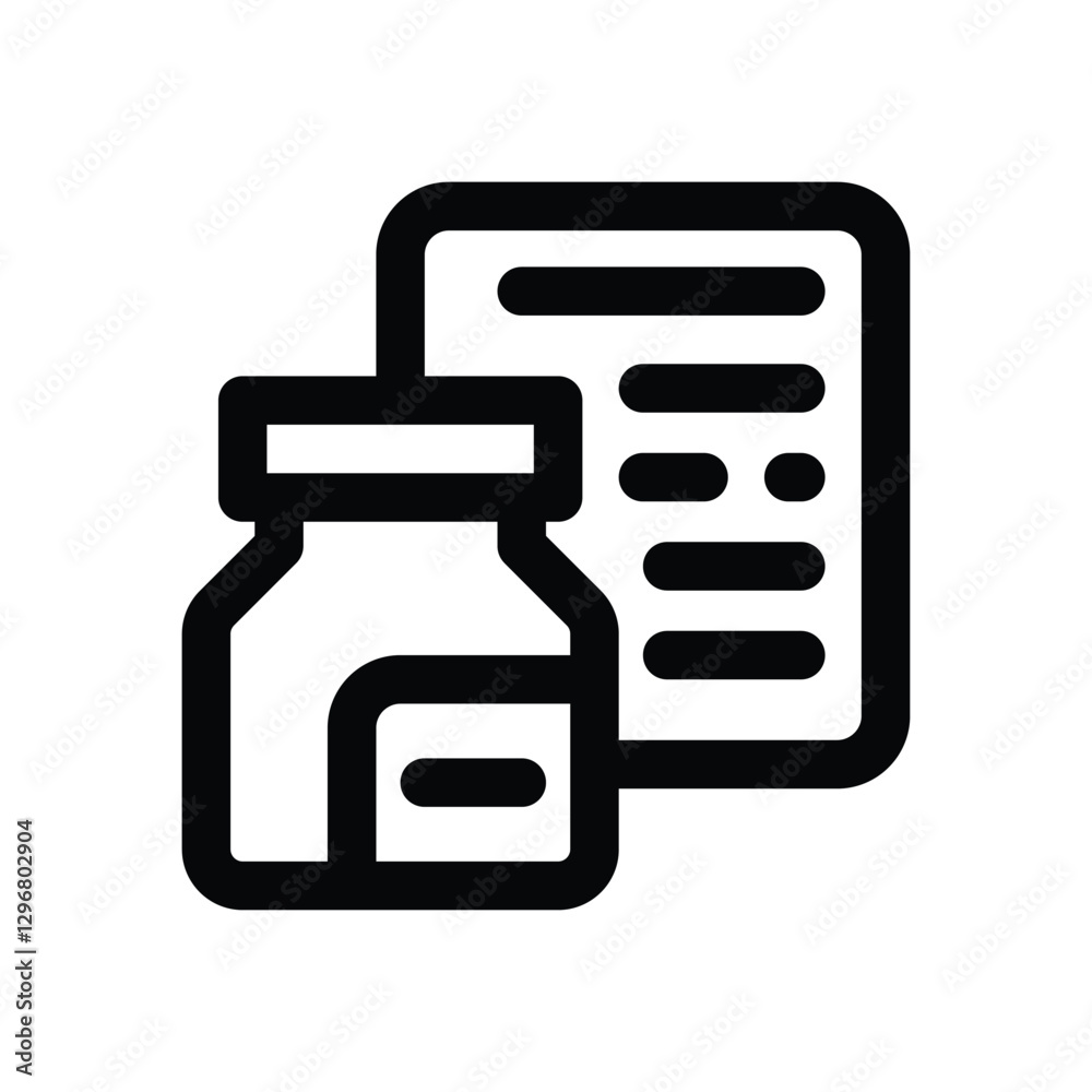 pill line icon. Clean and minimalist vector icon for websites, mobile apps, presentations, and logos. Fully scalable and customizable for any project. pill line icon. Clean and minimalist vector icon for websites, mobile apps, presentations, and logos. Fully scalable and customizable for any project.