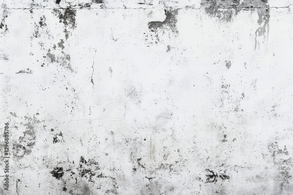 Obraz premium The image depicts a black and white photo showcasing a concrete wall