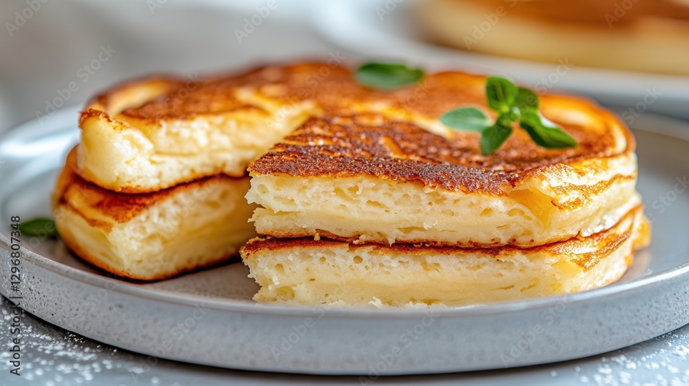 Delicious finnish pannukakku oven pancake for breakfast delight. Delicious finnish pannukakku oven pancake for breakfast delight.