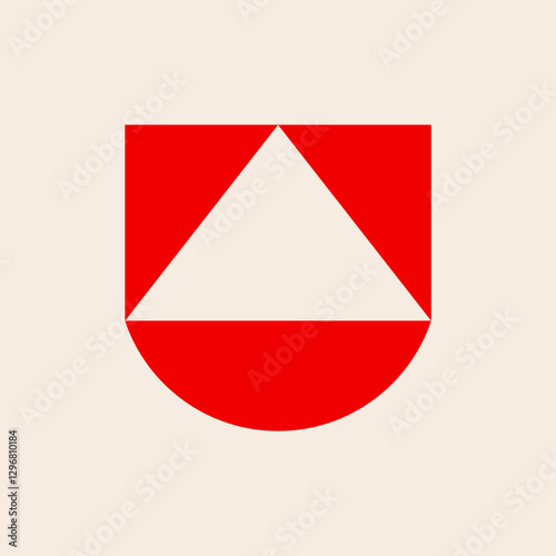 Free Download Letter U logo. Icon design. Template elements. Geometric abstract logos - GFXLoad