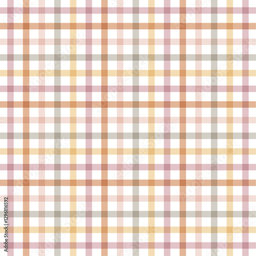 Gingham Easter tablecloth