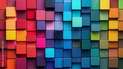 A colorful background, featuring a wide range of vibrant colors and gradients.