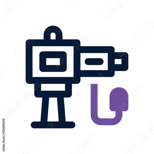 colonoscopy dual tone icon. Sleek and modern vector icon for websites, mobile apps, marketing materials, and corporate design. Fully scalable and ready to use.