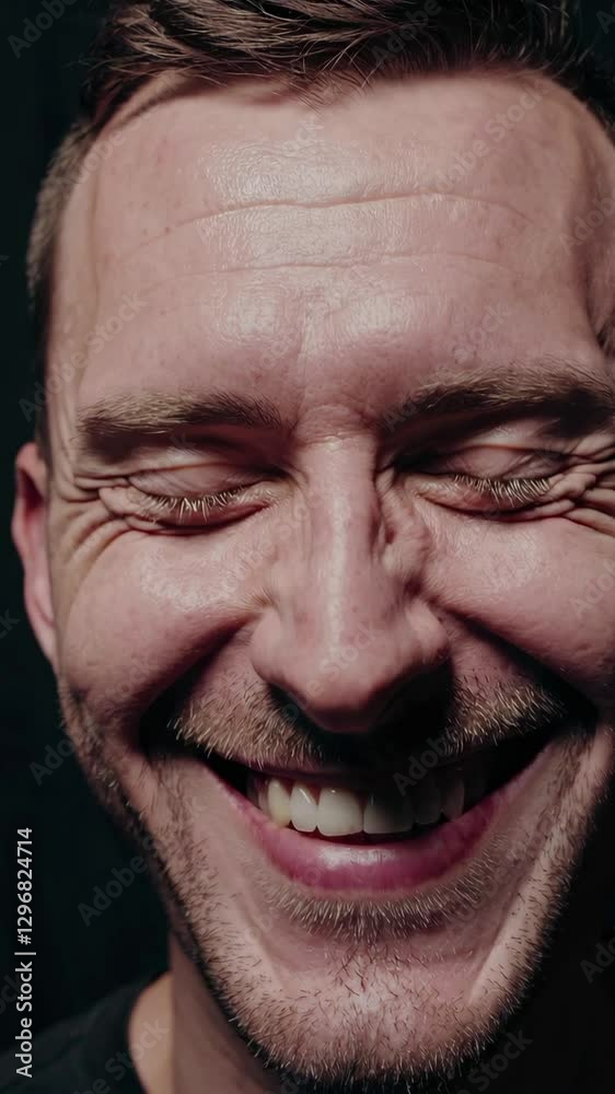 A captivating close-up reveals a man's face, showcasing intense emotions through furrowed brows and piercing eyes, illuminated by dramatic lighting that enhances the mood and tension. A captivating close-up reveals a man's face, showcasing intense emotions through furrowed brows and piercing eyes, illuminated by dramatic lighting that enhances the mood and tension.