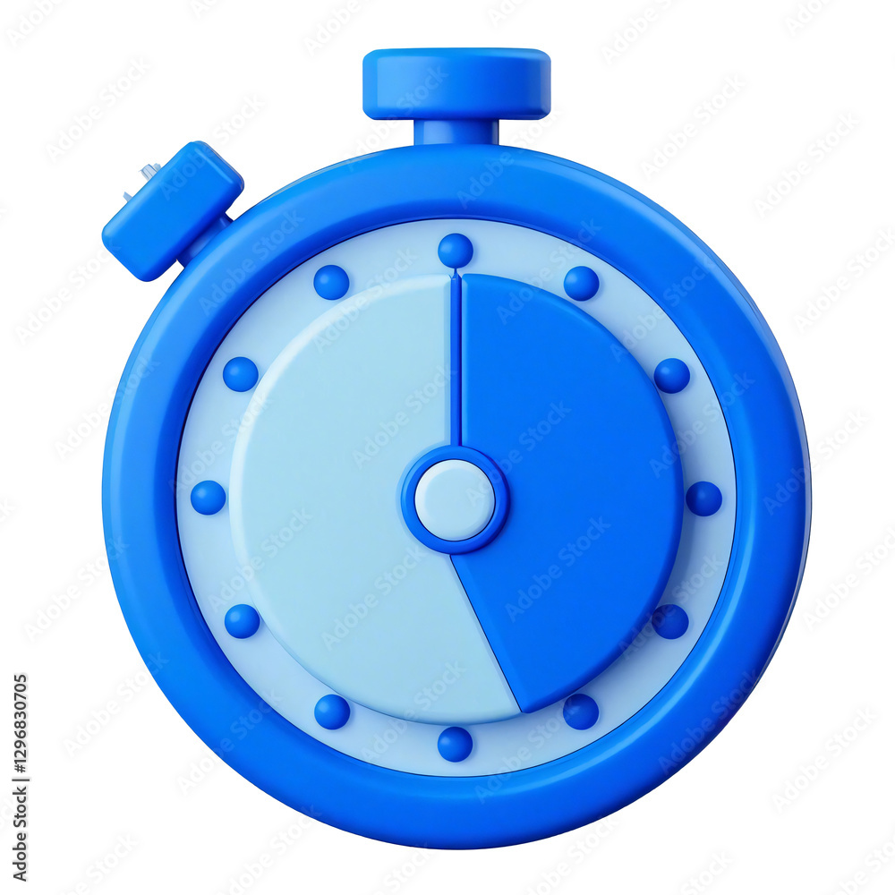 Blue 3D Stopwatch Icon | Timer, Countdown, Chronometer, Time Tracker | Sports, Racing, Speed, Deadline Reminder, Clock Symbol, Productivity, Efficiency, Quick, Fast, Stopwatch ,transparent background. Blue 3D Stopwatch Icon | Timer, Countdown, Chronometer, Time Tracker | Sports, Racing, Speed, Deadline Reminder, Clock Symbol, Productivity, Efficiency, Quick, Fast, Stopwatch ,transparent background.