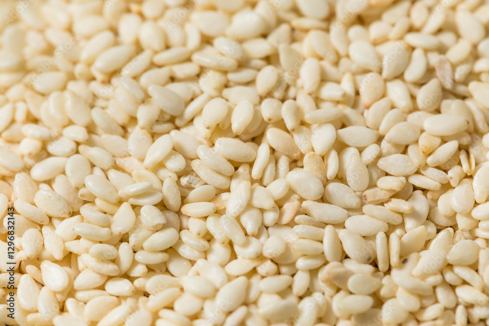 Organic Dry White Sesame Seeds Organic Dry White Sesame Seeds