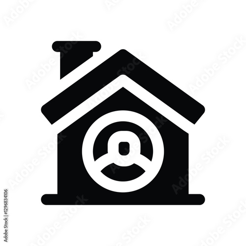 isolation glyph icon. Strong and solid vector icon for websites, mobile interfaces, presentations, and visual branding. High quality and easy to edit.