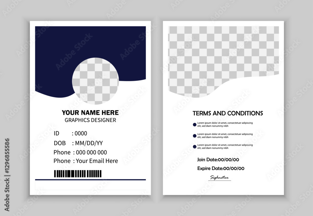 professional corporate id card template, clean id card design with Carcel,polygon,ractngle,identity,Office Id Card Layout | Employee Id Card for Your Business or Company .business,institute card professional corporate id card template, clean id card design with Carcel,polygon,ractngle,identity,Office Id Card Layout | Employee Id Card for Your Business or Company .business,institute card