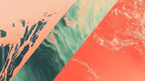 Abstract design featuring waves in vibrant colors, perfect for creative projects.