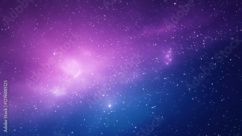 A beautiful artistic depiction of a vibrant colorful night sky