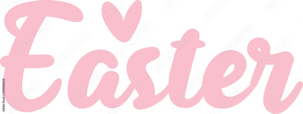 Easter typography clip art design on plain white transparent isolated background for card, shirt, hoodie, sweatshirt, apparel, tag, mug, icon, poster or badge Easter typography clip art design on plain white transparent isolated background for card, shirt, hoodie, sweatshirt, apparel, tag, mug, icon, poster or badge