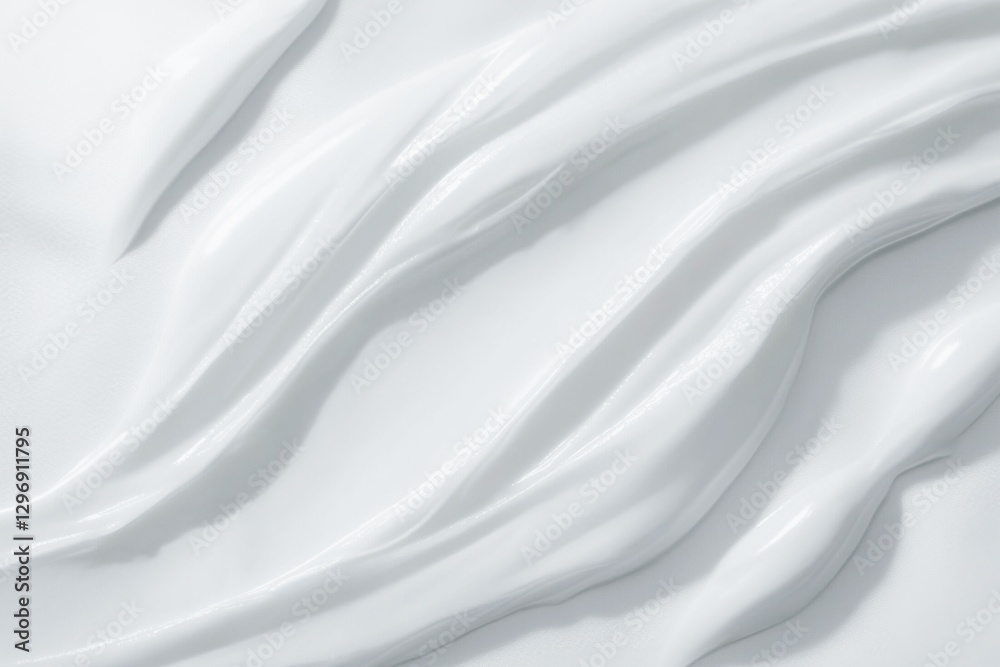 Fototapeta premium white lotion skincare cream cosmetic moisturizer background for beauty and skincare products