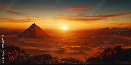 Fototapeta Naklejka Na Ścianę i Meble -  Egypt Landscape