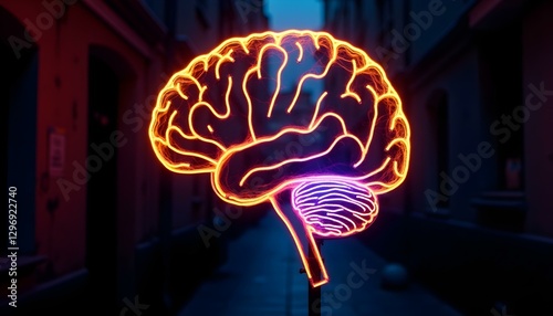 Wallpaper Mural human brain model Torontodigital.ca