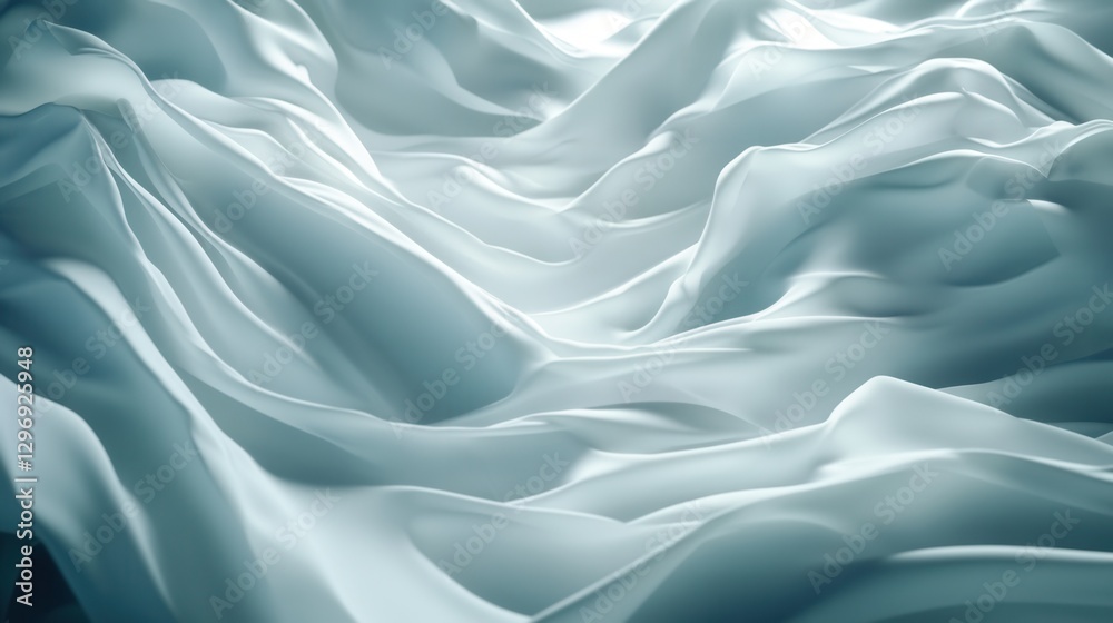 Obraz premium High-Speed Flowing Textures with Studio Lighting