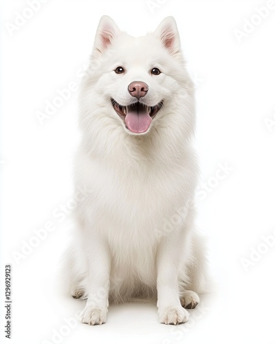 Wallpaper Mural Pets outdoor in summer Samoyed dog, featuring Samoyed dog with pets outdoor in summer, a breathtaking pets outdoor in summer portrait in golden light, scenic dog portraits. Torontodigital.ca