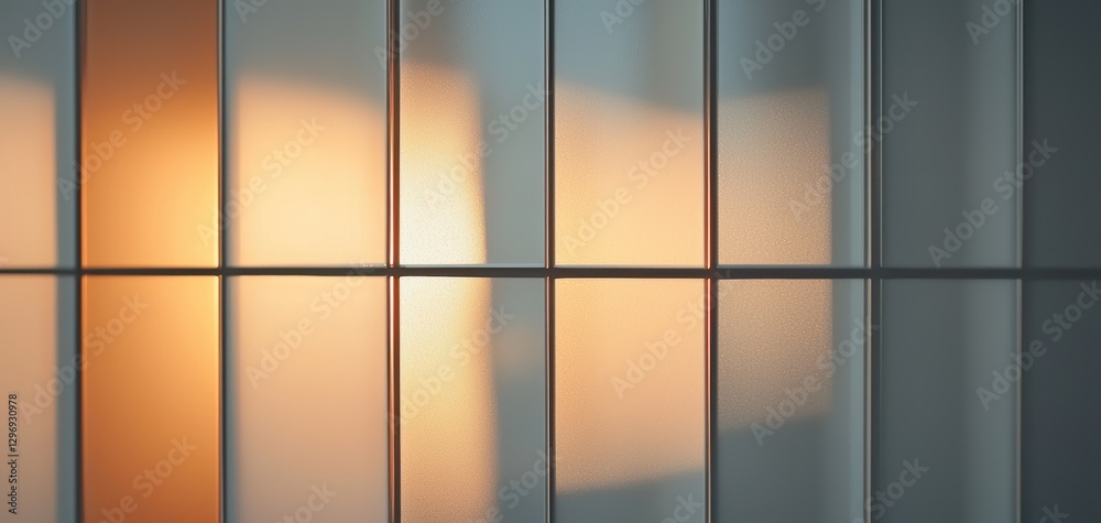 Light diffusing through frosted glass, creating an abstract soft-focus minimalist aesthetic