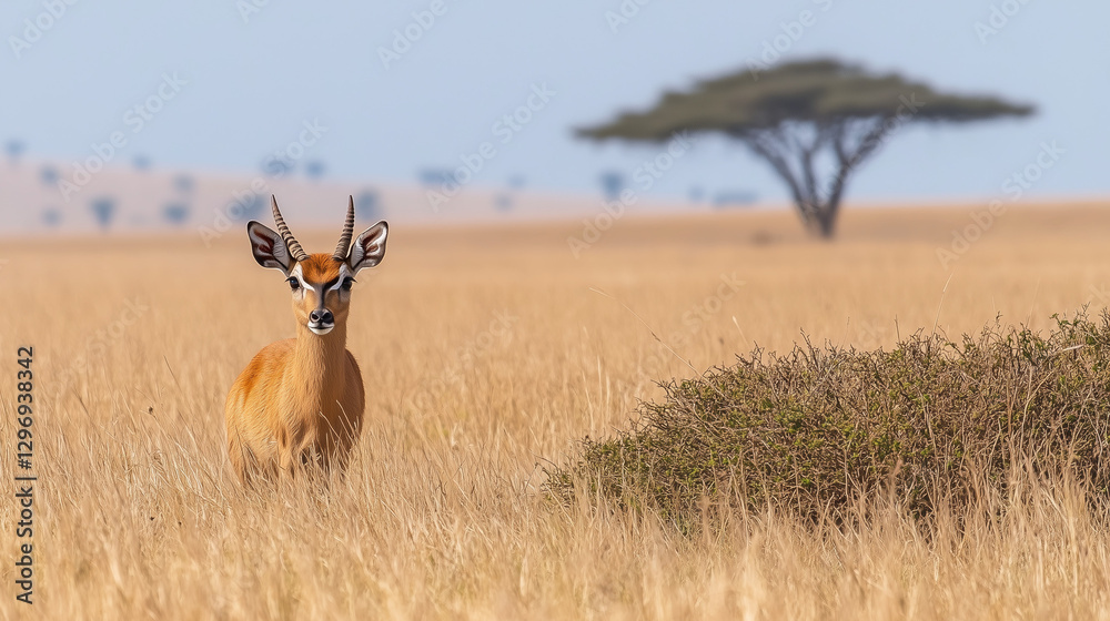 Fototapeta premium サバンナ-ダイカー