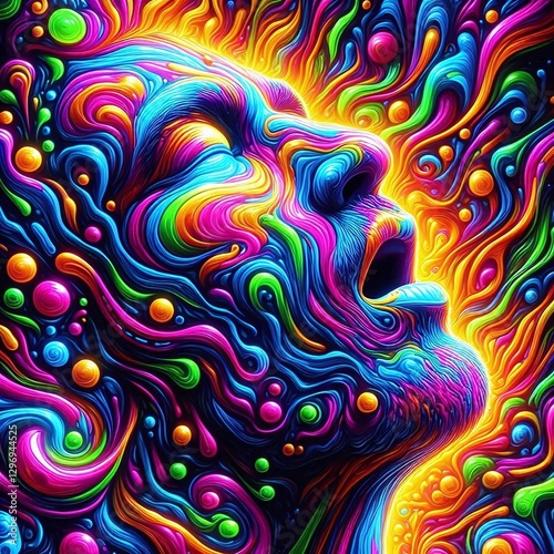 Psychedelic Face