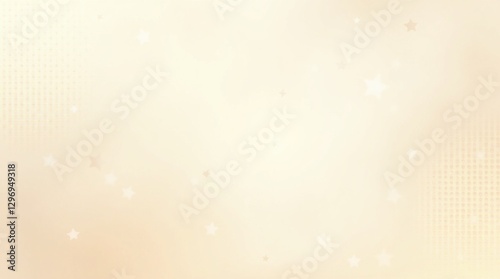 Ecru gradient with texture of eggshell. Pastel light beige background, modern dotted vector design, paper texture.
