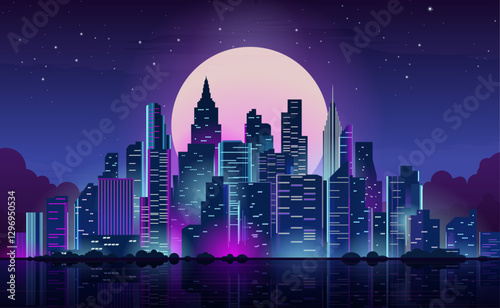night skyline punk