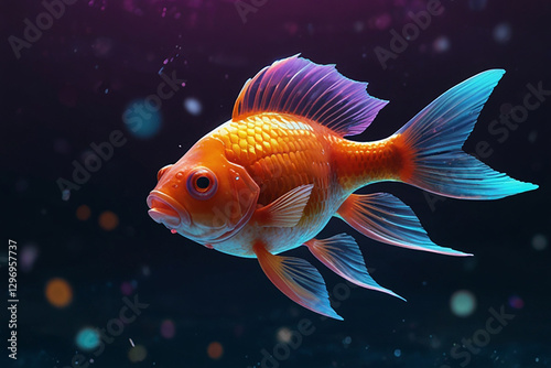 goldfish in aquarium