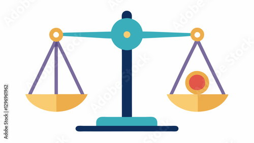 Risk Diversification A balancing scale with one side holding various stocks and the other side holding different types of bonds illustrating the balance that a mutual fund seeks to