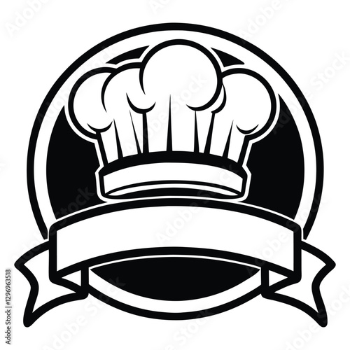 chef and cook hats chefs toques caps and hats rest vector line art