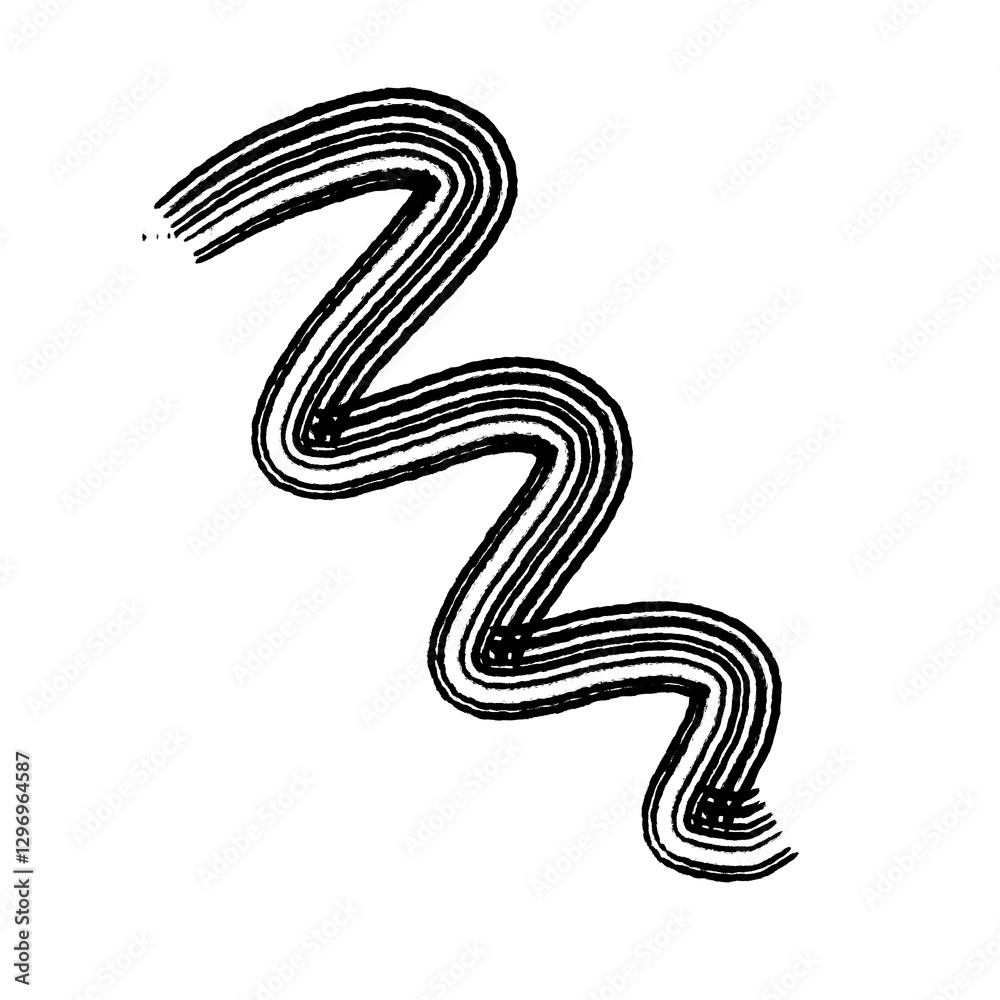 Fototapeta premium png brush scratch black ink element