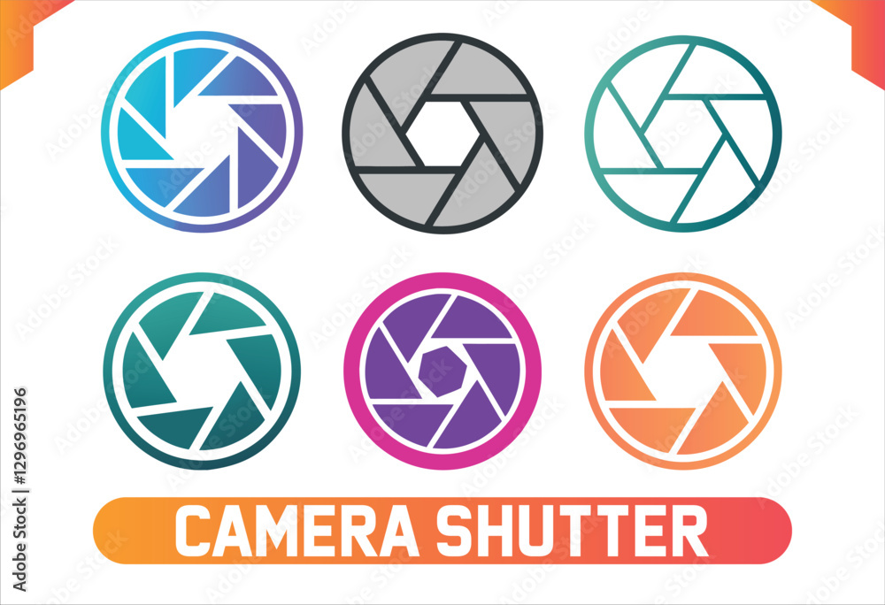 Camera Shutter Vector, Camera Shutter Set, Vector Set, Icon Set Camera Shutter Vector, Camera Shutter Set, Vector Set, Icon Set
