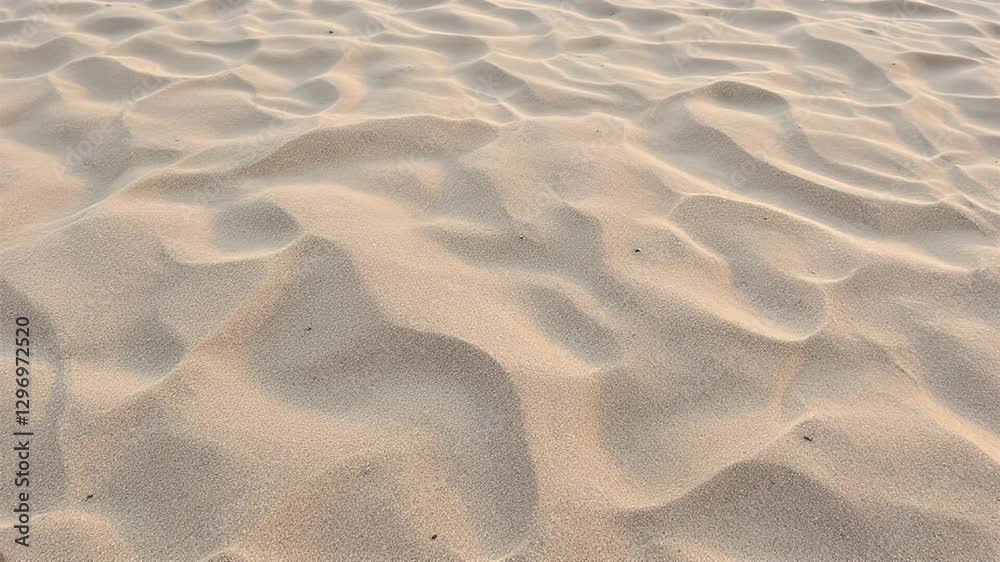Textured Beach Sand at Sunset: A Close-Up View of Nature's Beauty Textured Beach Sand at Sunset: A Close-Up View of Nature's Beauty