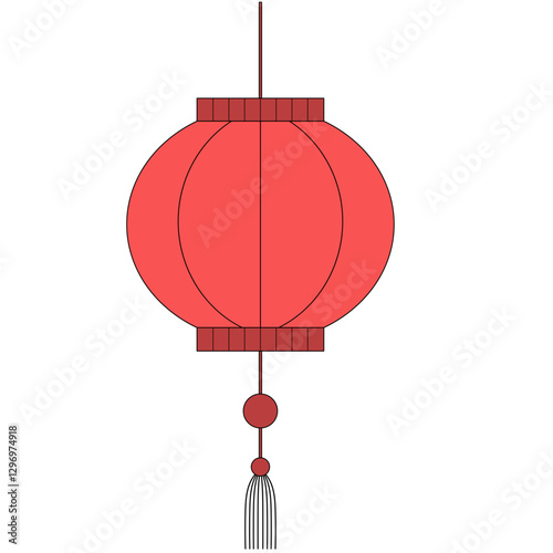 Chinese lantern icon