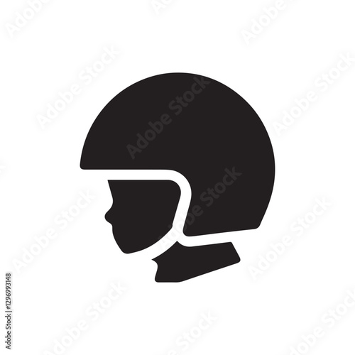  children helmet icon design template vector