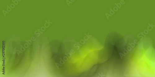 Wallpaper Mural Minimalist and aesthetic pattern with warm green blur lines and harmonious colors, background perfect premium brands, packaging, wallpapers, modern interiors. Torontodigital.ca