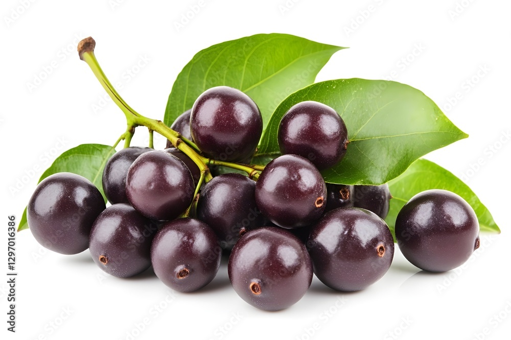Jabuticaba Isolated on White Background. Jabuticaba Isolated on White Background.