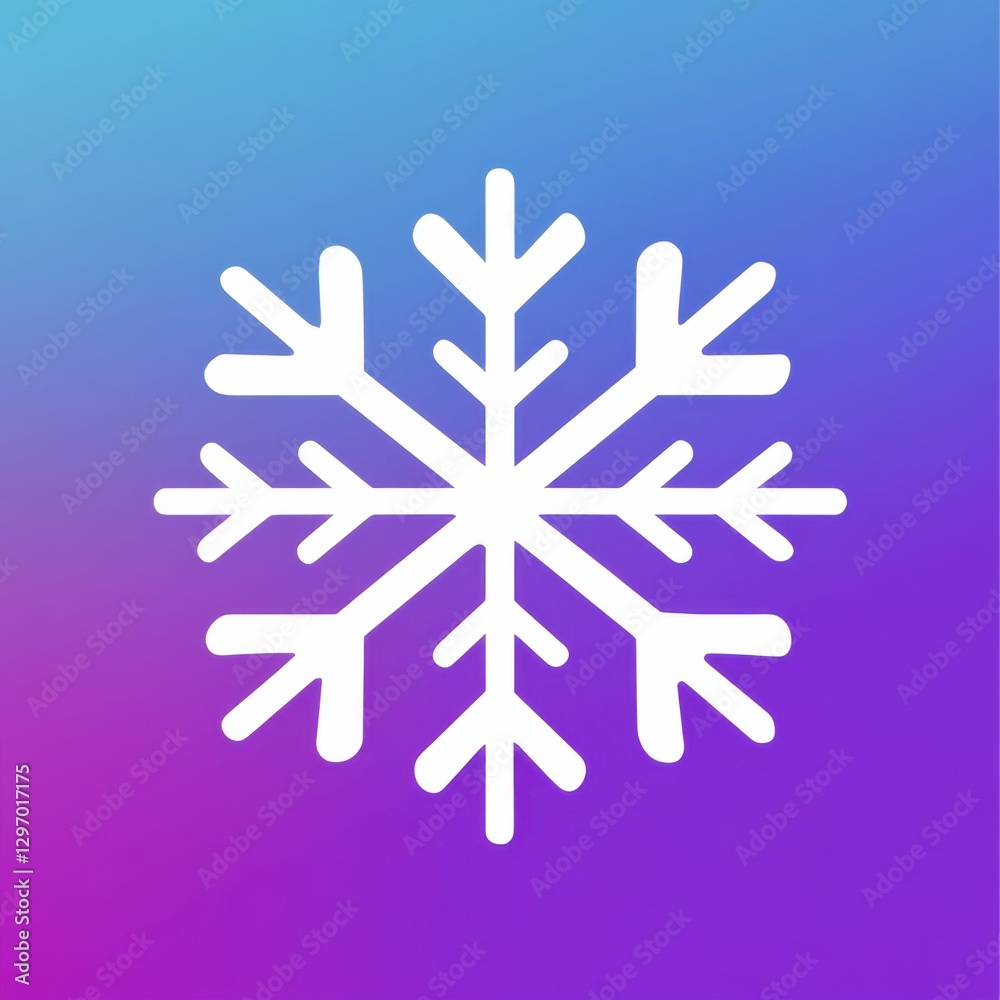 Snowflake Solid Line Icon. Winter Weather Forecast Meteorology Symbol Snowflake Solid Line Icon. Winter Weather Forecast Meteorology Symbol